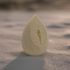 mma beauty blender made from lavender with logo on the edge